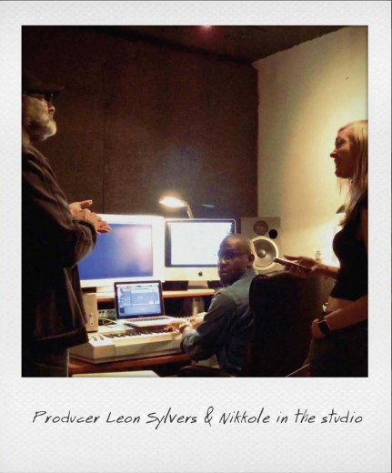 Nikkole & Producer Leon Sylvers with Darien Dorsey