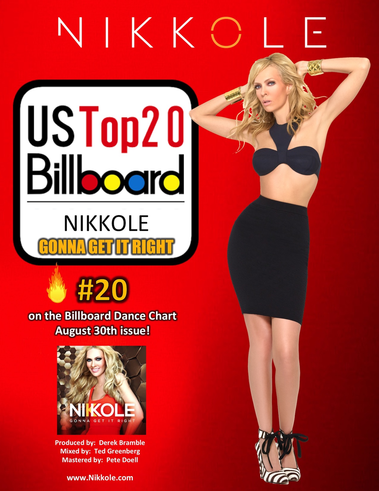 Nikkole Lands In The Top 20 On Billboard